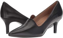 Macrame (Black Leather) Women's 1-2 inch heel Shoes