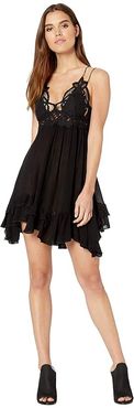 Adella Slip (Black) Women's Dress