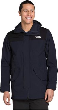 City Breeze Rain Parka (Aviator Navy/TNF Black) Men's Coat