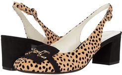 Peyton Pump (Dot Leopard) Women's Shoes