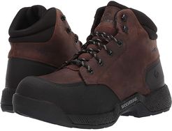 Carom CarbonMAX 6 Work Boot (Brown) Men's Work Lace-up Boots