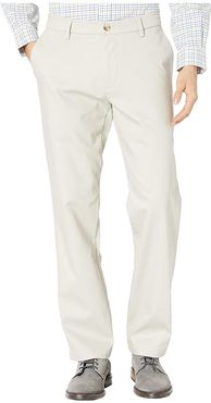 Straight Fit Signature Khaki Lux Cotton Stretch Pants D2 - Creaseless (Cloud) Men's Casual Pants