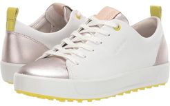 Soft Metallic Hydromax(r) (White) Women's Golf Shoes