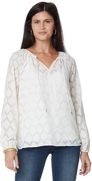 Peasant Blouse (Vanilla) Women's Blouse