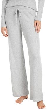 Textured Basics Pants (Heather Grey) Women's Pajama