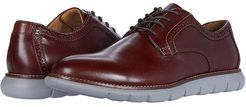 Holden Plain Toe (Mahogany Full Grain) Men's Shoes