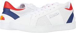 LS-80 (White/Dark Blue/Dark Red) Men's Shoes