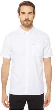 One Only 2.0 Short Sleeve Woven (White) Men's Clothing
