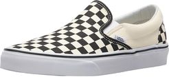 SINGLE SHOE - Classic Slip-On Core Classics (Black and White Checker/White (Canvas)) Athletic Shoes