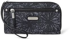 Zip Around Wallet (Onyx Floral) Bags