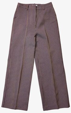 High-Waisted Pants (French Blue Multi) Women's Casual Pants