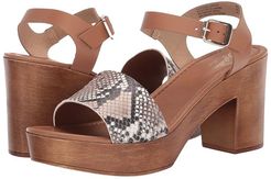 Jump For Joy (Beige Python) Women's Shoes