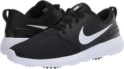 Roshe G (Black/Metallic White/White) Men's Golf Shoes