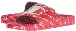 IPO Repeat (Red/Red Repeat) Men's Slide Shoes