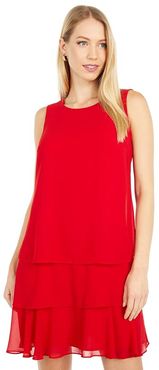 Tyree Sleeveless Day Dress (Orient Red) Women's Dress