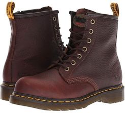 Maple Steel Toe Zip (Teak Industrial Bear) Women's Work Boots