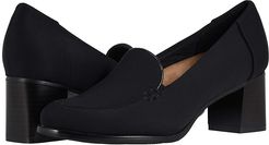 Quincy (Black Lycra) Women's Shoes