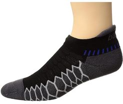 Silver (Black/Carbon) Crew Cut Socks Shoes