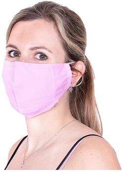 Face Mask with Filter Pocket (Pink) Scarves
