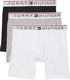 Modern Essentials 3-Pack Boxer Brief (Black/Grey Heather/White) Men's Underwear