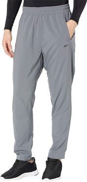 Workout Ready Woven Trackster Pants (Cold Grey) Men's Casual Pants