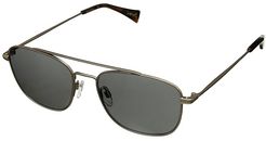 Barolo 56 (Gold/Kola Tortoise/Smoke Polarized) Athletic Performance Sport Sunglasses