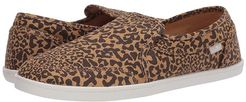 Pair O Dice Prints (Leopard) Women's Slip on  Shoes