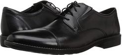 Birkett Cap (Black Leather) Men's  Shoes