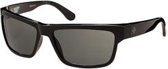 Frazier (Happy Lens) (Black - Happy Grey Green) Sport Sunglasses