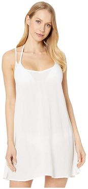 Be in Love Cover-Up Dress (Bright White) Women's Swimwear
