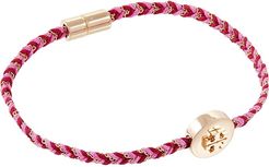 Kira Braided Bracelet (Tory Gold/Tuscan Wine/Morning Glory) Bracelet