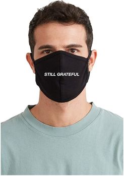 Still Grateful Face Mask (Black) Caps