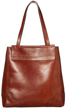 Charlie Simple Tote (Cognac) Handbags