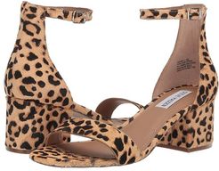 Irenee-L Heeled Sandal (Leopard) Women's Shoes