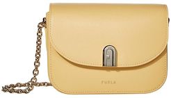 1927 Mini Crossbody 17 w/ Chain (Crema) Handbags