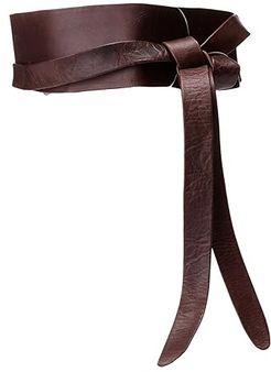 Obi Classic Wrap Belt (Chocolate) Women's Belts