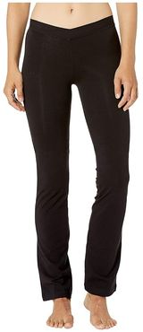 Ecarte V-Front Jazz Pants (Black) Women's Casual Pants