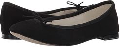 Cendrillon - Suede Leather (Noir (Black Suede)) Women's Flat Shoes