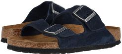 Arizona Soft Footbed (Night Suede) Sandals