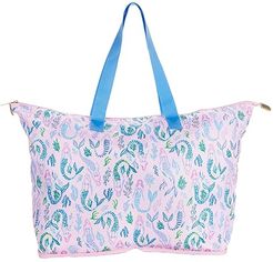 Getaway Packable Tote (Pink Blossom Girls Night Out) Handbags