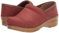 Professional (Cinnamon Milled Nubuck) Women's Clog Shoes