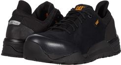 Sprint Suede Alloy Toe (Black) Men's Shoes