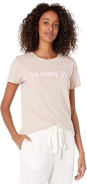 One Only Perfect Short Sleeve Crew (Stone Mauve) Women's T Shirt
