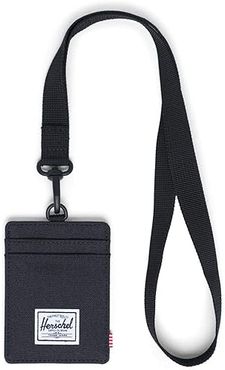 Charlie Wallet Lanyard RFID (Black Lanyard/Black) Wallet Handbags