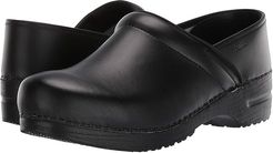 Professional PU (Black 1) Men's Clog Shoes