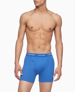 Cotton Classics Multipack Boxer Brief (Multi Blue) Men's Underwear
