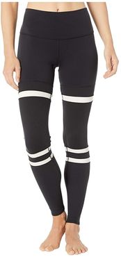 High-Waist Legit Leggings (Black/Bone) Women's Casual Pants