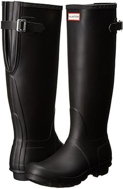Original Back Adjustable (Black) Women's Rain Boots