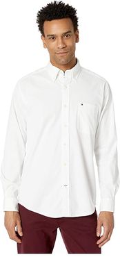 Capote Stretch Shirt Long Sleeve (Bright White) Men's Clothing
