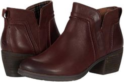 Anisa V-Cut Bootie (Burgundy) Women's Boots